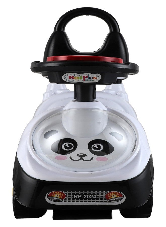 JoyRide Fun Rider Ride on & Car for Kids with Light,Music & Horn Steering, Push Car for Baby with Backrest, Safety Guard & Big Wheels, Ride on for Kids 1 to 3 Years Upto 25 Kgs (Black White) - Image 4